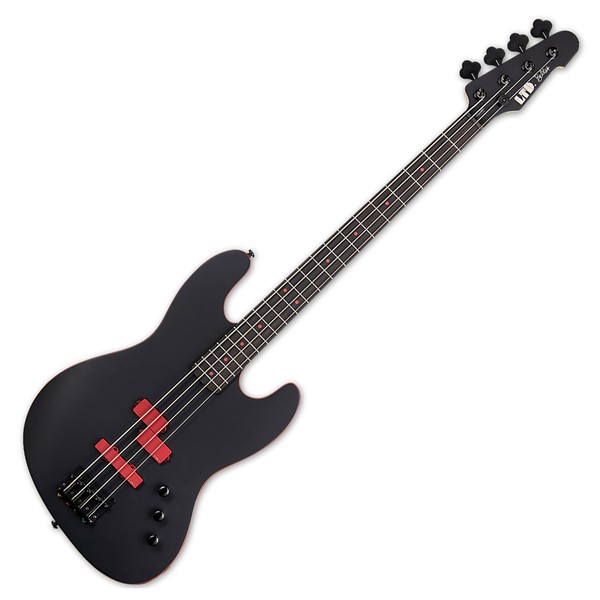 ESP LTD Frank Bello FBJ-400 Bass, Black Satin