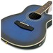 Roundback Electro Acoustic Guitar by Gear4music, Blue Burst close