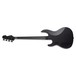 ESP LTD AP-4 Black Metal Bass, Black Satin, Back