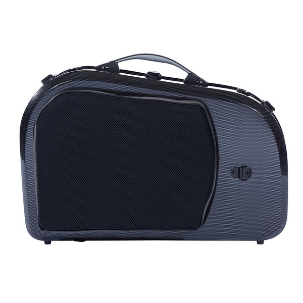 BAM 6001XL Hightech French Horn Case, Black Carbon Look, Back