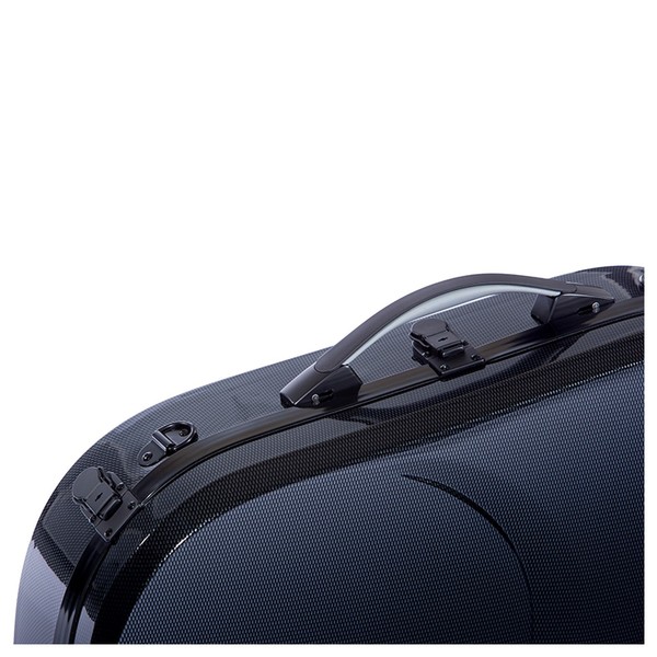 BAM 6001XL Hightech French Horn Case, Black Carbon Look, Handle