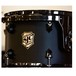 SJC Drums Navigator Rack Tom 7x10 Ghost Black, Black Nickel HW