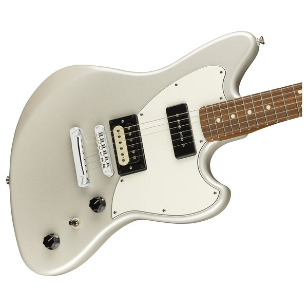 DISC Fender PowerCaster PF, White Opal at Gear4music