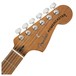 Fender PowerCaster PF, White Opal - Headstock