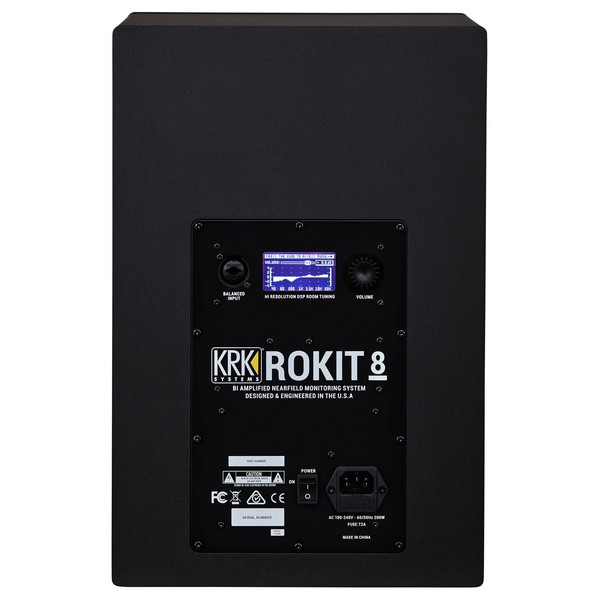 KRK ROKIT RP8 G4 Studio Monitor Back