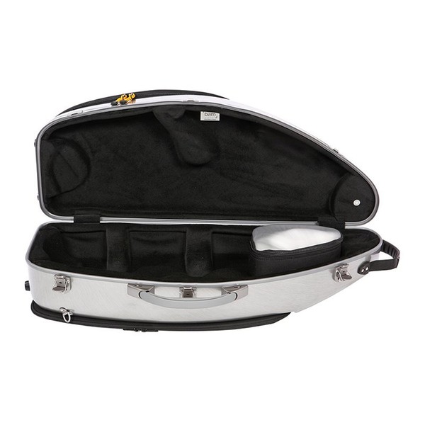 BAM DEF4012S La Defense Tenor Saxophone Case with Pocket, Aluminium, Inside