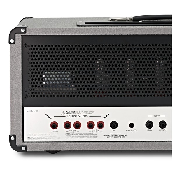 Marshall 2555X Silver Jubilee Re-Issue Valve Head back close