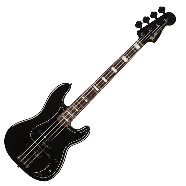 Fender Duff McKagen Deluxe Precision Bass RW, Black - Main