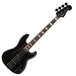 Fender Duff McKagen Deluxe Precision Bass RW, Black - Main