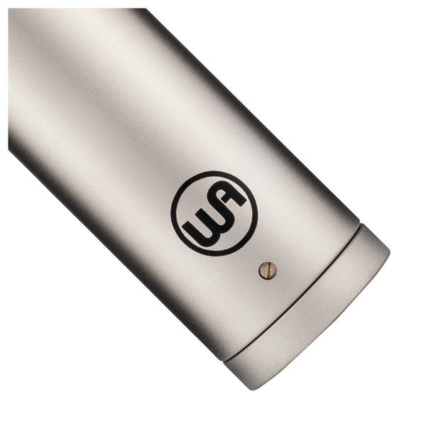 Warm Audio WA-84 Small Diaphragm Condenser Microphone, Nickel, Body Bottom