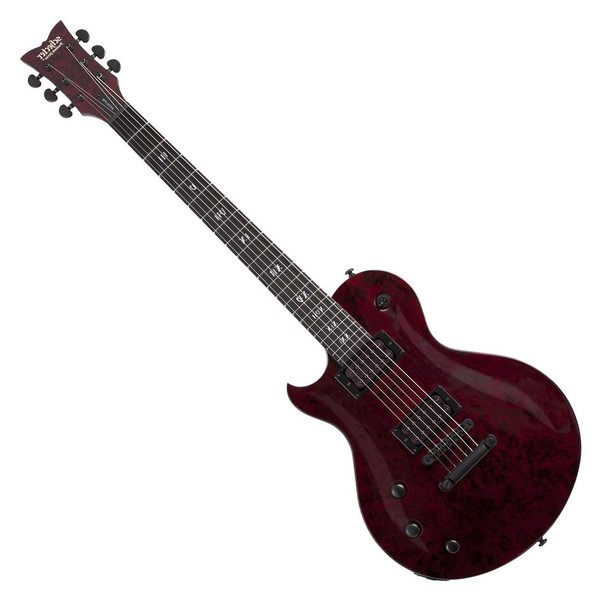 Schecter Solo-II Apocalypse Left Handed, Red Reign Front 