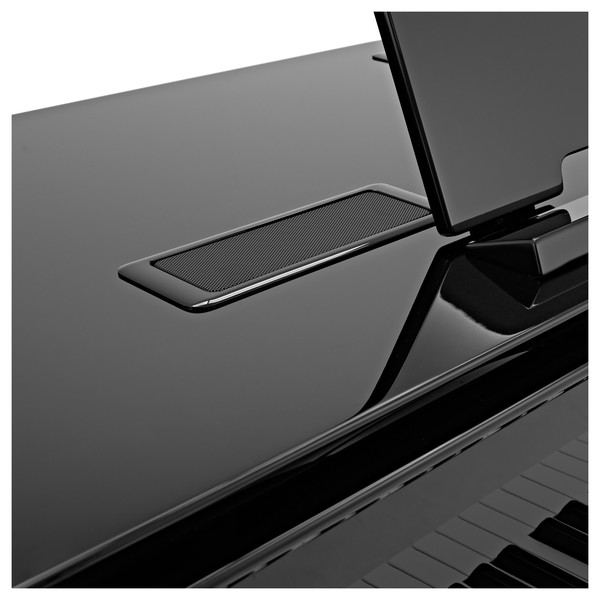 Yamaha N1X AvantGrand Hybrid Digital Piano, Polished Ebony, rear