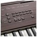 Yamaha PSR E360 Portable Keyboard, Dark Walnut