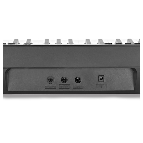 Yamaha PSR E360 Portable Keyboard, Maple, ports