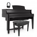 Yamaha N1X AvantGrand Hybrid Digital Piano Package, Polished Ebony