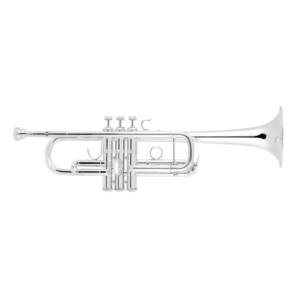 Bach C190SL229 C Trumpet, Silver Plated