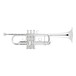 Bach C190SL229 C Trumpet, Silver Plated