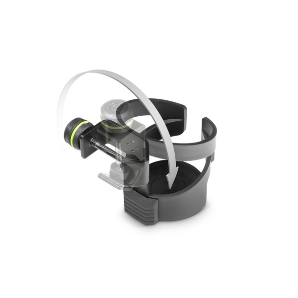 Gravity MA DRINK M Microphone Stand Drink Holder, Medium Rotatable Clamp