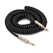 Coiled Jack Instrument Cable, 6m