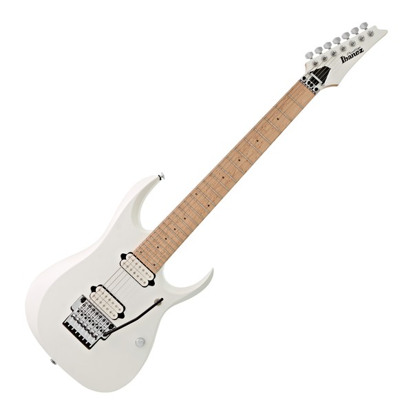 Ibanez RGD3127 Iron Label Prestige, Pearl White Flat main