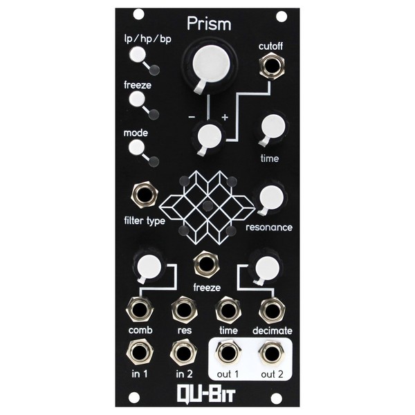 Qu-Bit Prism Multi-Dimensional Stereo Signal Processor - Front