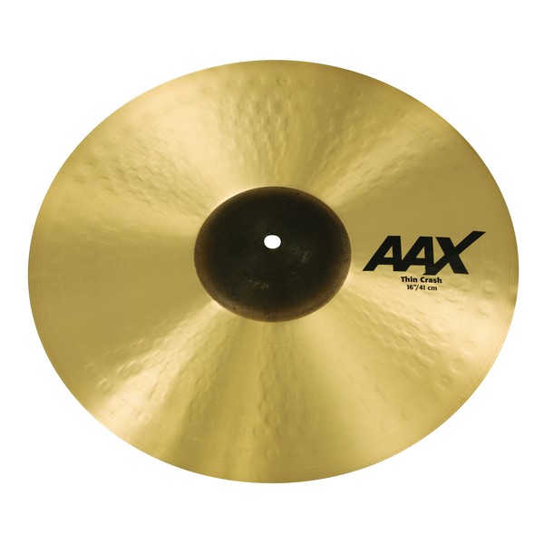 Sabian AAX 16" Thin Crash - Angle