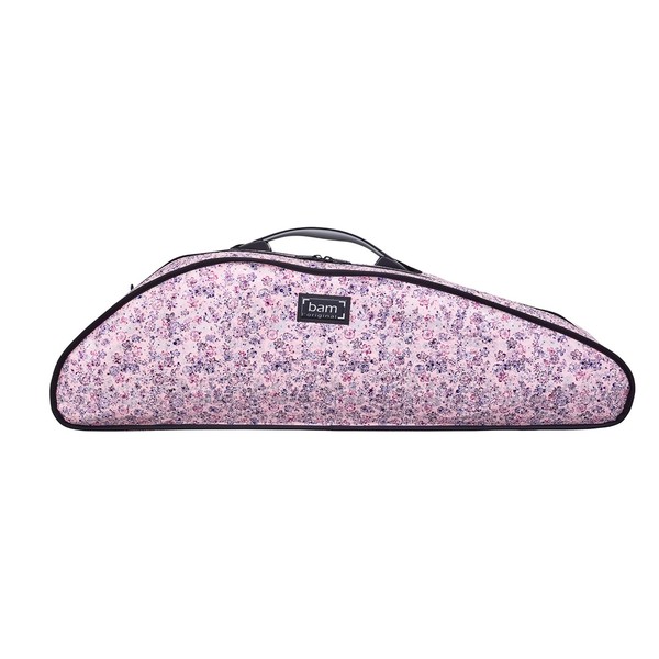 BAM HO2000XLF Hoody for Hightech Slim Violin Case, Pink Flowers