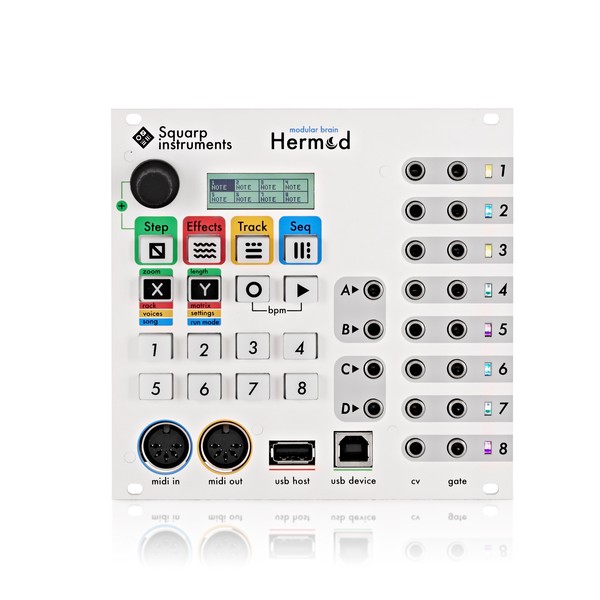 Squarp Instruments Hermod Eurorack Sequencer, White