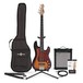 LA Select Bass Guitar + 35W Amp Pack, Sunburst