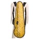 BAM HO2002XLS Hoody for Contoured Violin Case, Yellow Snake