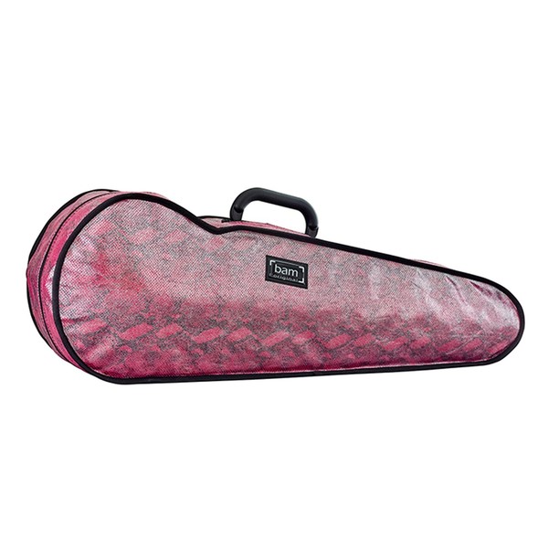 BAM HO2002XLS Hoody for Contoured Violin Case, Pink Snake