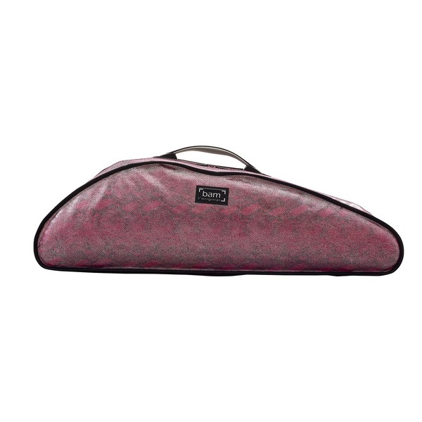 BAM HO2000XLS Hoody for Hightech Slim Violin Case, Pink Snake