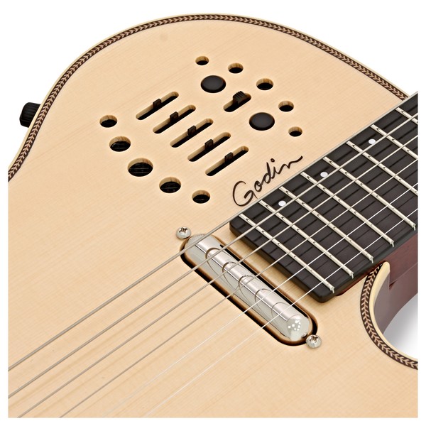 Godin Multiac Spectrum, Natural HG close front