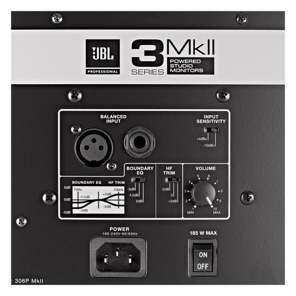JBL 306P MKII - Rear Close Up