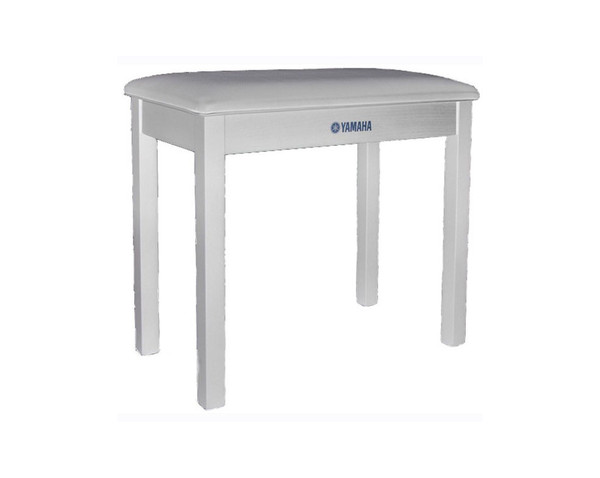 Yamaha Piano Bench, Polished White