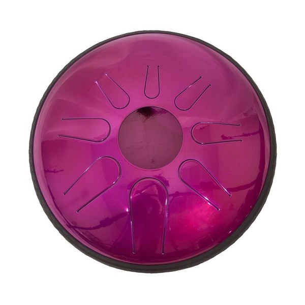 Idiopan Bella 12'' Tunable Steel Tongue Drum, Magenta - Main Image