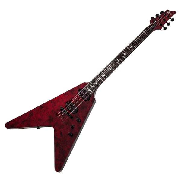 Schecter V-1 Apocalypse, Red Reign - Front