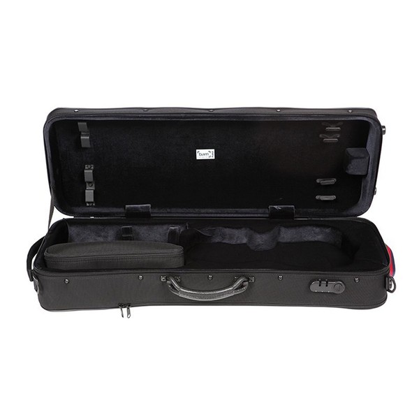 BAM SG5140S St. Germain Stylus Oblong 15.5'' Viola Case, Inside