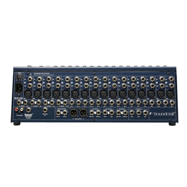 Soundcraft FX16ii 16 Rear