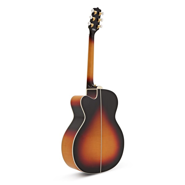 Takamine GJ72CE Electro Acoustic, Sunburst back