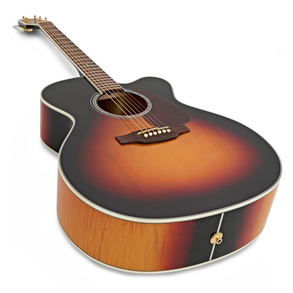 Takamine GJ72CE Electro Acoustic, Sunburst angle