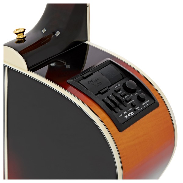 Takamine GJ72CE Electro Acoustic, Sunburst tuner