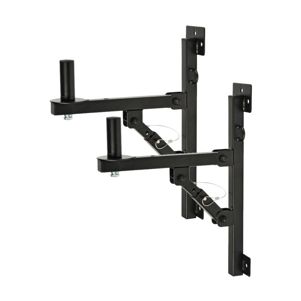 Quiklok SB781 Angle-Adjustable Speaker Wall Mounts, Pair