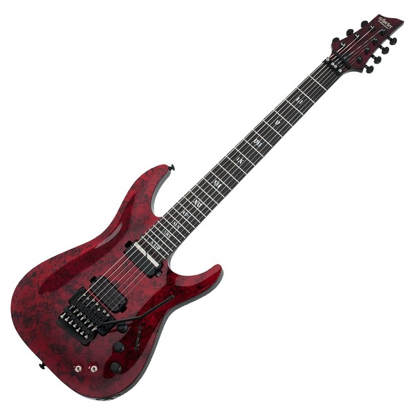 Schecter C-7 FR-S Apocalypse, Red Reign - Front