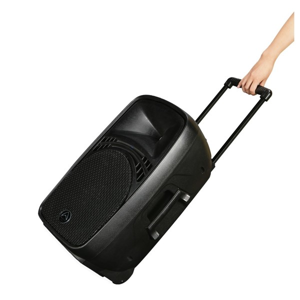 Wharfedale Pro EZ-12A Portable PA System, Using Handle for Transport