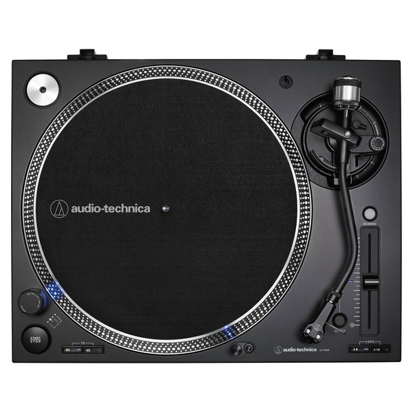 AT-LP140XP DJ Turntable, Black - Top