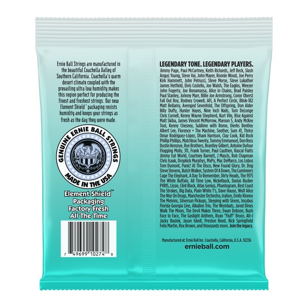 Ernie Ball Concert/Soprano Ukulele Strings Set, Black Back