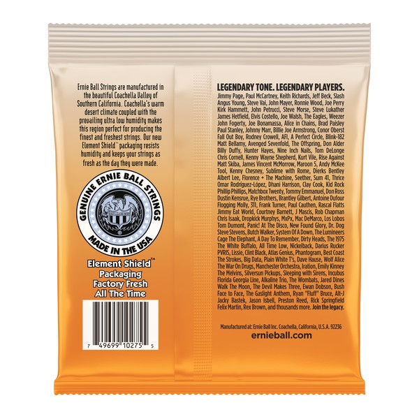 Ernie Ball Concert/Soprano Ukulele Strings Set, Clear Back