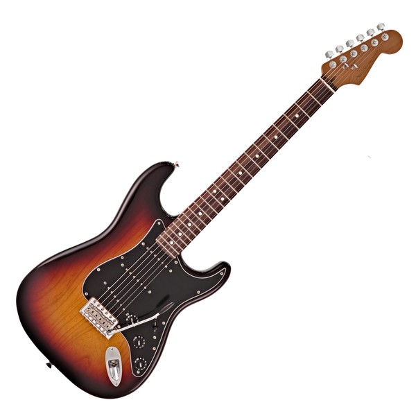 Fender American Ash Stratocaster Ltd, 3-Tone Sunburst main