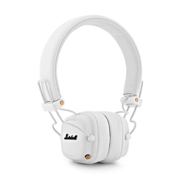 Marshall Major III Bluetooth On-Ear Headphones, White main